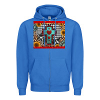 True Royal Christmas cross Zipper Hoodie - Jasminsmagicworld