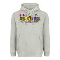 Moon Dust louisiana mardi gras Heavyweight Hoodie - MaliasSmallBusiness