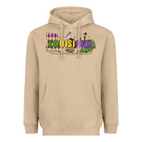 Mushroom louisiana mardi gras Heavyweight Hoodie - MaliasSmallBusiness