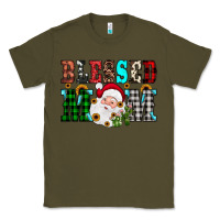 Army Green blessed mom christmas Classic Tee - JahusDesignShop