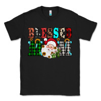 Black blessed mom christmas Classic Tee - JahusDesignShop