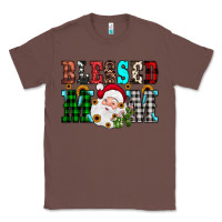 Chestnut blessed mom christmas Classic Tee - JahusDesignShop