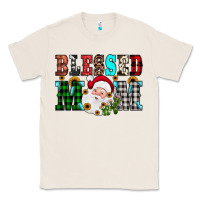 Natural blessed mom christmas Classic Tee - JahusDesignShop
