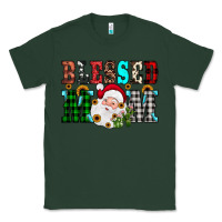Sports Green blessed mom christmas Classic Tee - JahusDesignShop