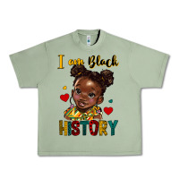 Oil Green i am black history Urban Heavy Tee - HRA Design Shop