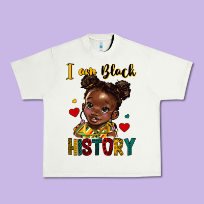 I Am Black History Urban Heavy Tee Designed By Hra Design Shop