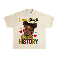 Sandshell i am black history Urban Heavy Tee - HRA Design Shop