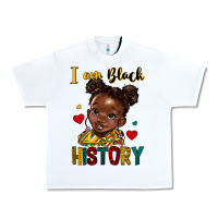 White i am black history Urban Heavy Tee - HRA Design Shop