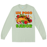 Matcha un poco sabor with taco and pepper Long Sleeve Tee - AdoDesignShop