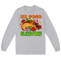 Moon Dust un poco sabor with taco and pepper Long Sleeve Tee - AdoDesignShop