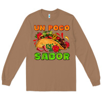 Toasted Coconut un poco sabor with taco and pepper Long Sleeve Tee - AdoDesignShop