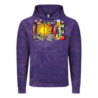 Cloud Purple love summer nurse Vintage Hoodie - Zillion Design Studio