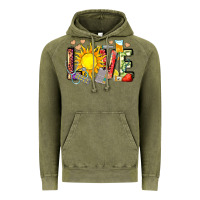 Vintage Olive love summer nurse Vintage Hoodie - Zillion Design Studio