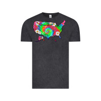 Vintage Black lgbtq america map Vintage Tee - HRA Design Shop