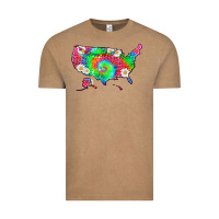 Vintage Coffee lgbtq america map Vintage Tee - HRA Design Shop