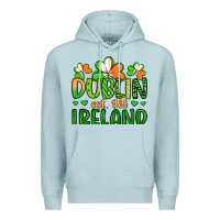 Blue Mist dublin ireland st patrick s day Premium Hoodie - Artiststas