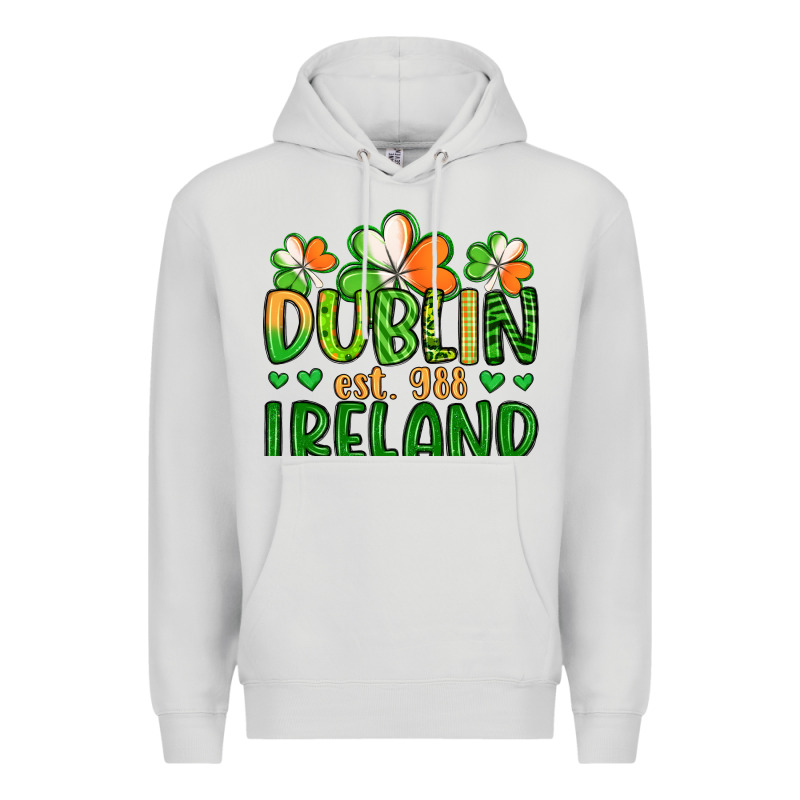 Dublin Ireland St Patrick S Day Premium Hoodie by Artiststas | Teevron