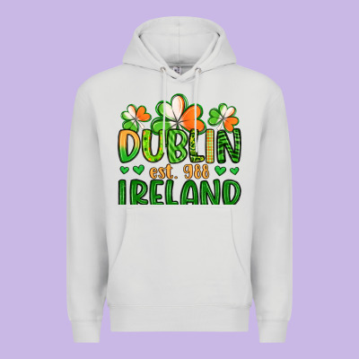 Dublin Ireland St Patrick S Day Premium Hoodie Designed By Artiststas
