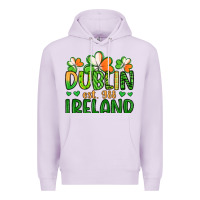 Lilac dublin ireland st patrick s day Premium Hoodie - Artiststas