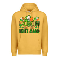 Mustard dublin ireland st patrick s day Premium Hoodie - Artiststas