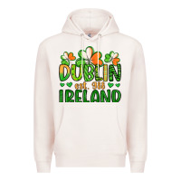 Pale Pink dublin ireland st patrick s day Premium Hoodie - Artiststas