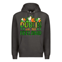 Smoke dublin ireland st patrick s day Premium Hoodie - Artiststas