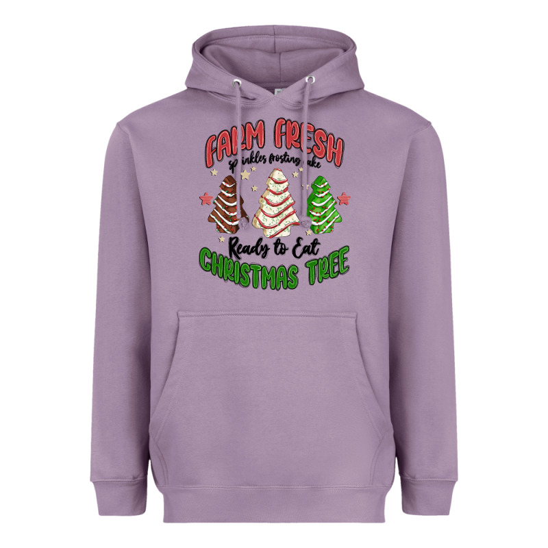 Farm Fresh Christmas Tree Heavyweight Hoodie by MaliasSmallBusiness | Teevron
