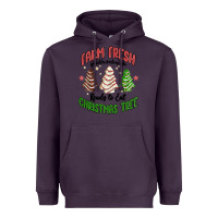Plum farm fresh christmas tree Heavyweight Hoodie - MaliasSmallBusiness