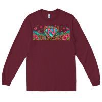 Burgundy super nurse libbey glass Long Sleeve Tee - BundleAndBundleShop