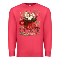 Cardinal hot cocoa season Premium Sweatshirt - MaliasSmallBusiness