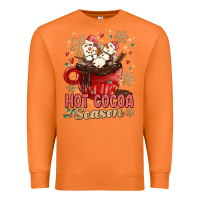 Carrot hot cocoa season Premium Sweatshirt - MaliasSmallBusiness