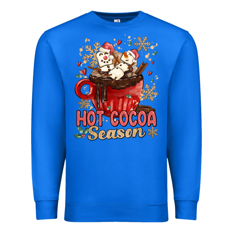 Hot Cocoa Season Premium Sweatshirt by MaliasSmallBusiness | Teevron