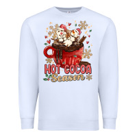 White hot cocoa season Premium Sweatshirt - MaliasSmallBusiness