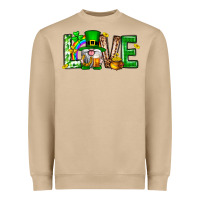 Mushroom Love st. patricks day Heavyweight Sweatshirt - Neo Western