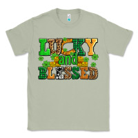 Matcha lucky and blessed with coins and shamrocks Classic Tee - AdoDesignShop