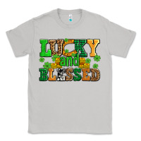 Moon Dust lucky and blessed with coins and shamrocks Classic Tee - AdoDesignShop