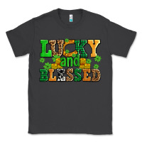Smoke lucky and blessed with coins and shamrocks Classic Tee - AdoDesignShop