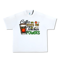 White coffee gives me teacher powers Urban Heavy Tee - CowhideDigitalArt
