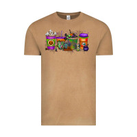 Vintage Camel Halloween Coffee Drink Vintage Tee - RacoonDesign