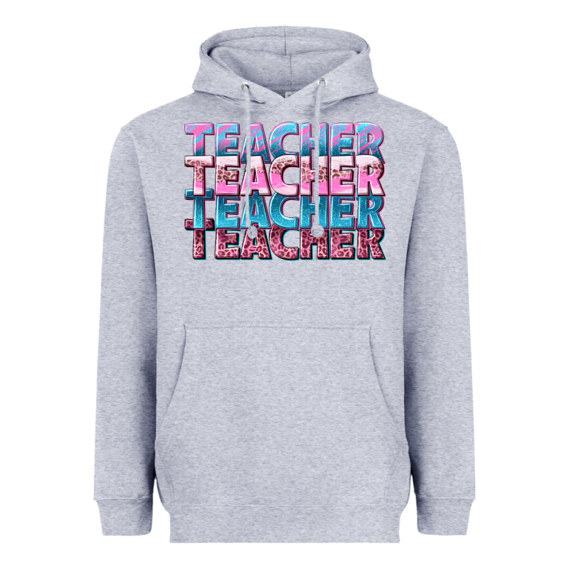 Teacher Stacked Heavyweight Hoodie by NancyCooperArtShop | Teevron