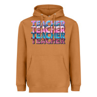 Meerkat teacher stacked Heavyweight Hoodie - NancyCooperArtShop