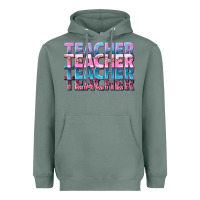 Sage teacher stacked Heavyweight Hoodie - NancyCooperArtShop