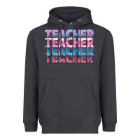 Smoke teacher stacked Heavyweight Hoodie - NancyCooperArtShop