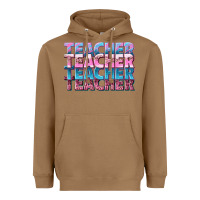 Toasted Coconut teacher stacked Heavyweight Hoodie - NancyCooperArtShop