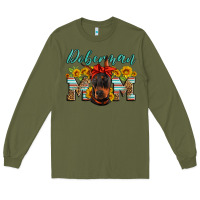 Army Green doberman mom Long Sleeve Tee - Artiststas