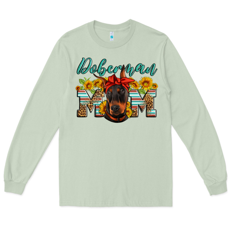 Doberman Mom Long Sleeve Tee by Artiststas | Teevron