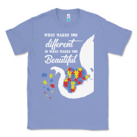 Colony Blue Autism Different Makes You Beautiful Classic Tee - CowhideDigitalArt
