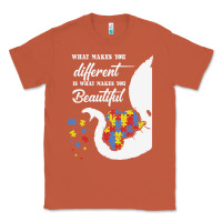 Copper Autism Different Makes You Beautiful Classic Tee - CowhideDigitalArt