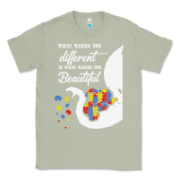 Matcha Autism Different Makes You Beautiful Classic Tee - CowhideDigitalArt