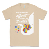 Mushroom Autism Different Makes You Beautiful Classic Tee - CowhideDigitalArt